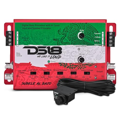 Procesador de graves digital para coche con restauración de señal DS18 DBPX200.MX