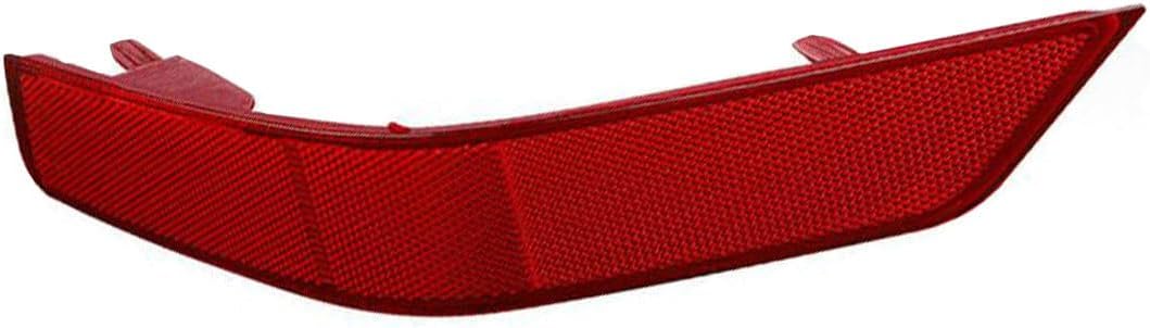Rear Bumper Reflector Fit for Nissan Rogue 2017 2018 2019 2020 Rear Bumper Reflector Tail Light 26560-6FV0A (Left (Driver) Side)
