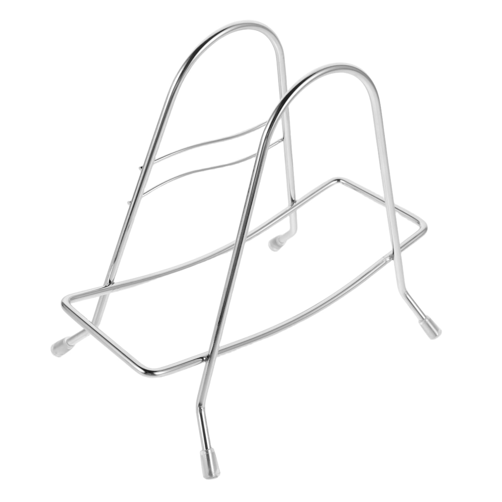 Zerodeko Cutting Board Holder Stand for Kitchen Counter Stainless Steel Organizer for Efficient Storage Space Saving Design Easy Installation for Culinary Enthusiasts