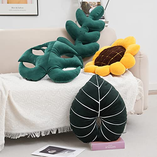 Yellow Sunflower Floor Pillow Soft And Comfortable Plush Seat Cushion Mat For Home Decor,Car,Office(15.7 Inch) #TOP6
