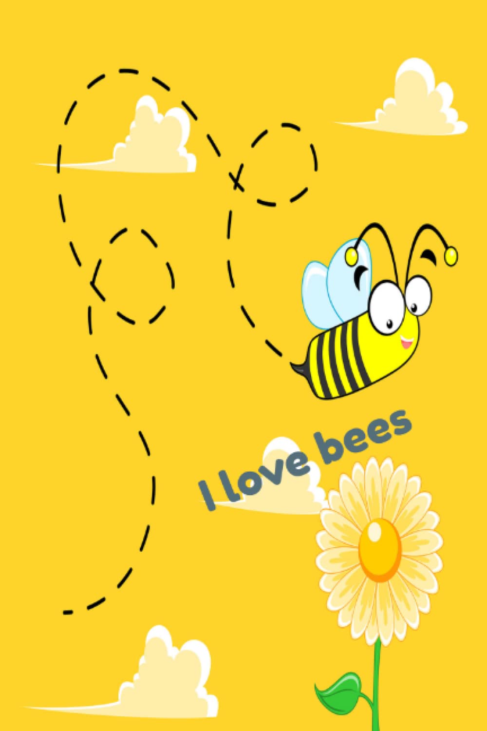 I Love Bees Notebook: A gift for bee enthusiasts