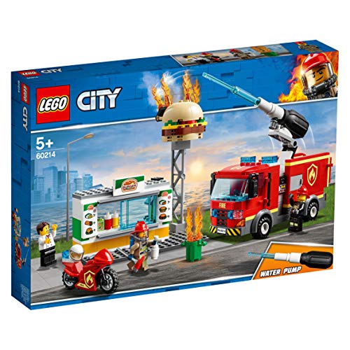 LEGO 60214 City Fire Rescate del Incendio en la Hamburguesería