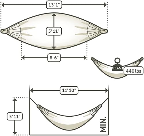 Miniatura 3 de La Siesta Brisa - Hamaca resistente a la intemperie