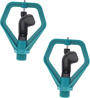 GANAZONO 2 Pçs Cabeça De Aspersão Mangueira De Aspersão Rotativa Aspersor Tripé Aspersor Fonte Aspersão De Jardim Irrigação Por Gotejamento Emissor De Aspersão De Jardim 360