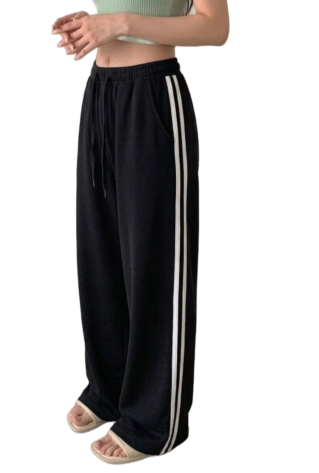progeny Track Pant for Women || Baggy Fit || Track Pants || Full Elastic Jogger Track Pant ||-picture-48