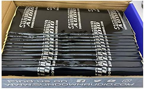 Sundown Audio SA-9036 36 Square Ft Subwoofer Sound Vibration Noise Damping