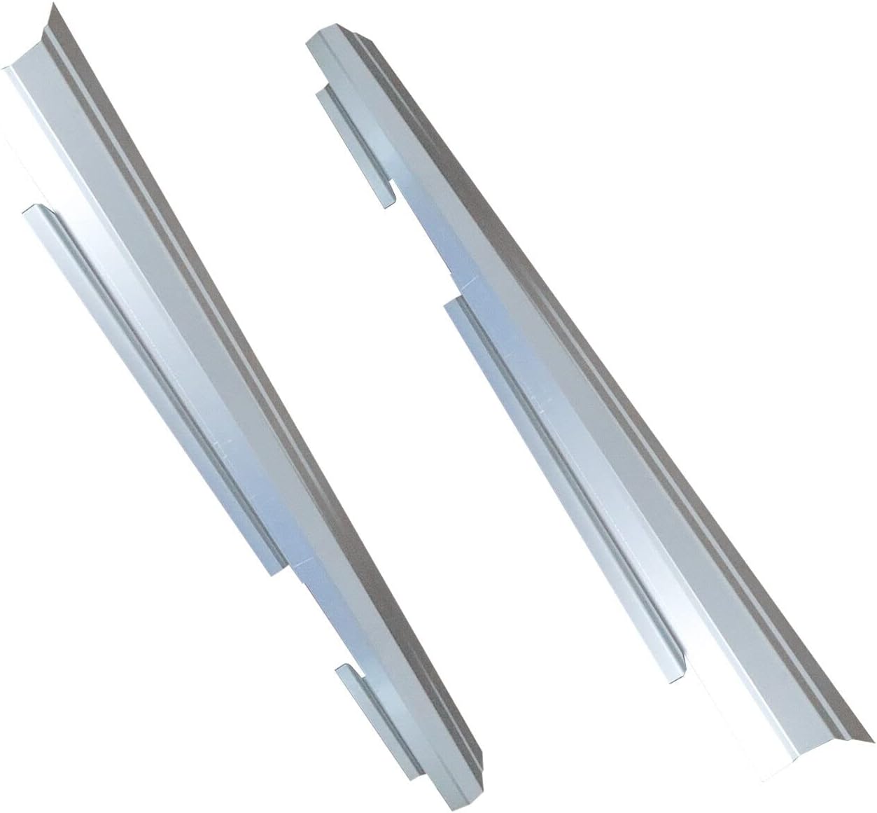 Pair(2) Crew Cab Outer Rocker Rocker Panel Compatible with 2007-2013 Silverado Sierra 4 Door