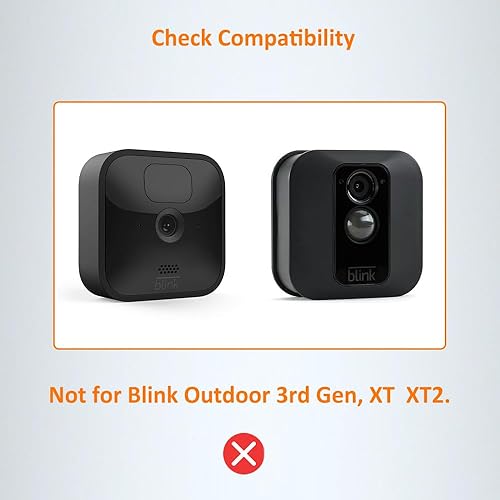 Miniatura 3 de Paquete de 3+1  Soporte AutoSonic compatible con cámara Blink Outdoor 4  Ajustable para mejorar el ángulo de visión  Kit de montaje Blink Outdoor