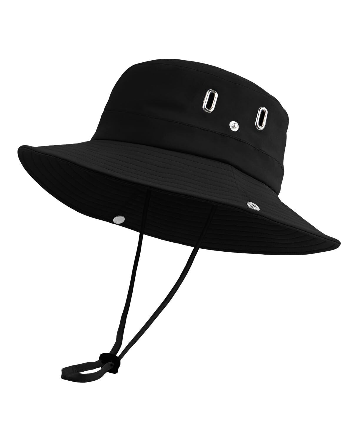 Feng Shui， L/XL/2XL schnell trocknende Sonnenhüte für Männer mit großen Köpfen, UPF50+, breite Krempe, Safari-Boonie-Kletter-Wanderhut