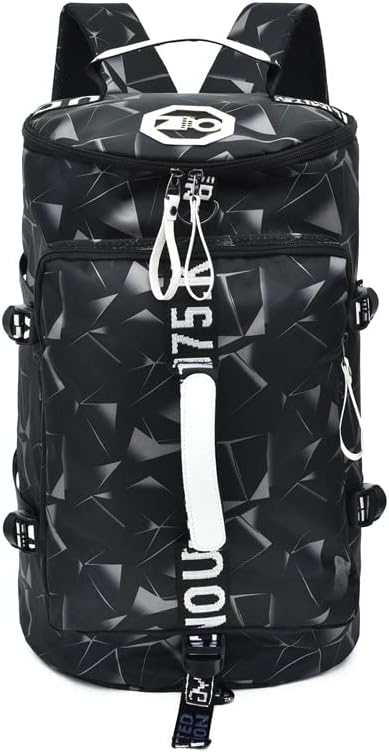 Gym Sport Bag Backpack Duffle Bag Weekender Bag Waterproof Travel Sling Bag Casual Daypack for Men and Women