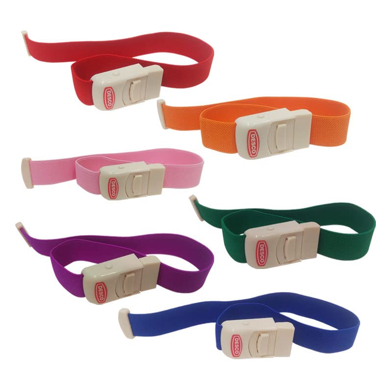 DESCO Elastic Medical Tourniquet for Blood Collection - Pack of 5 (Multicolor) (B0C1BMVNZ9) Amazon Price History, Amazon Price Tracker
