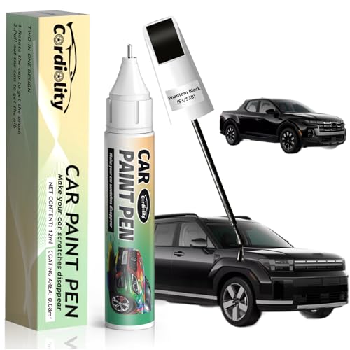 Image of S3 /S3B Phantom Black Touch Up Paint for Hyundai, Color Accurate Car Scratch Repair Remover Pen, Quick & Easy Fix Automotive Chips and Nicks