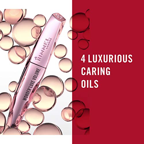 Rimmel London Wonder'Luxe Volume Mascara - Instant Volume - No Packaging - 003 Extreme Black - 11ml - Image 6