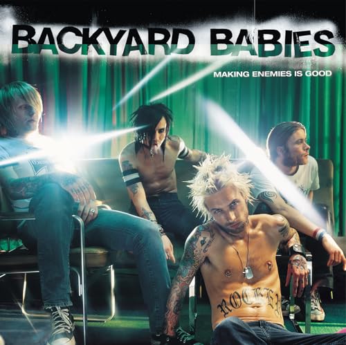Album Art for Making Enemies Is Good - Limited 180-Gram Silver & Black Marble Colored Vinyl by Backyard Babies