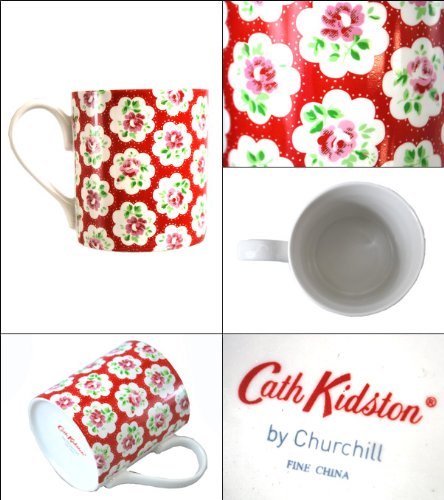 Amazon.co.jp: Cath Kidston キャスキッドソン PPROVENCE ROSE RED