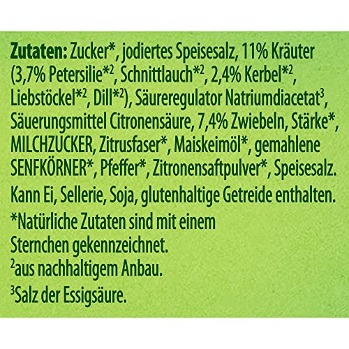Knorr Salatkrönung Französische Art für ein leckeres Salatdressing mit natürlichen Zutaten* 15 x 5 x 90ml