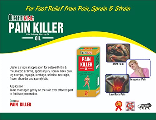 Image of Ortho King Pain Relief Oil (100mL (Pack of 3)