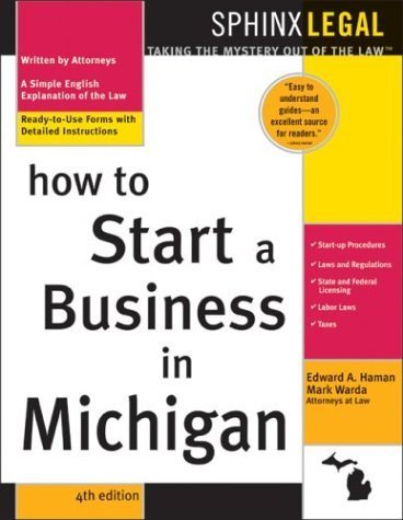 Buy How to Start a Business in Michigan — BookShops.in