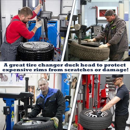 IWIWE Tire Changer Duck Head Replacement for Hunter TCX MTS Tire Machine| Part# 4-120129B Wing Style Mount Demount Head | Shock-Resistant Nylon Plastic - 5-Pack by IWIWE - Image 7
