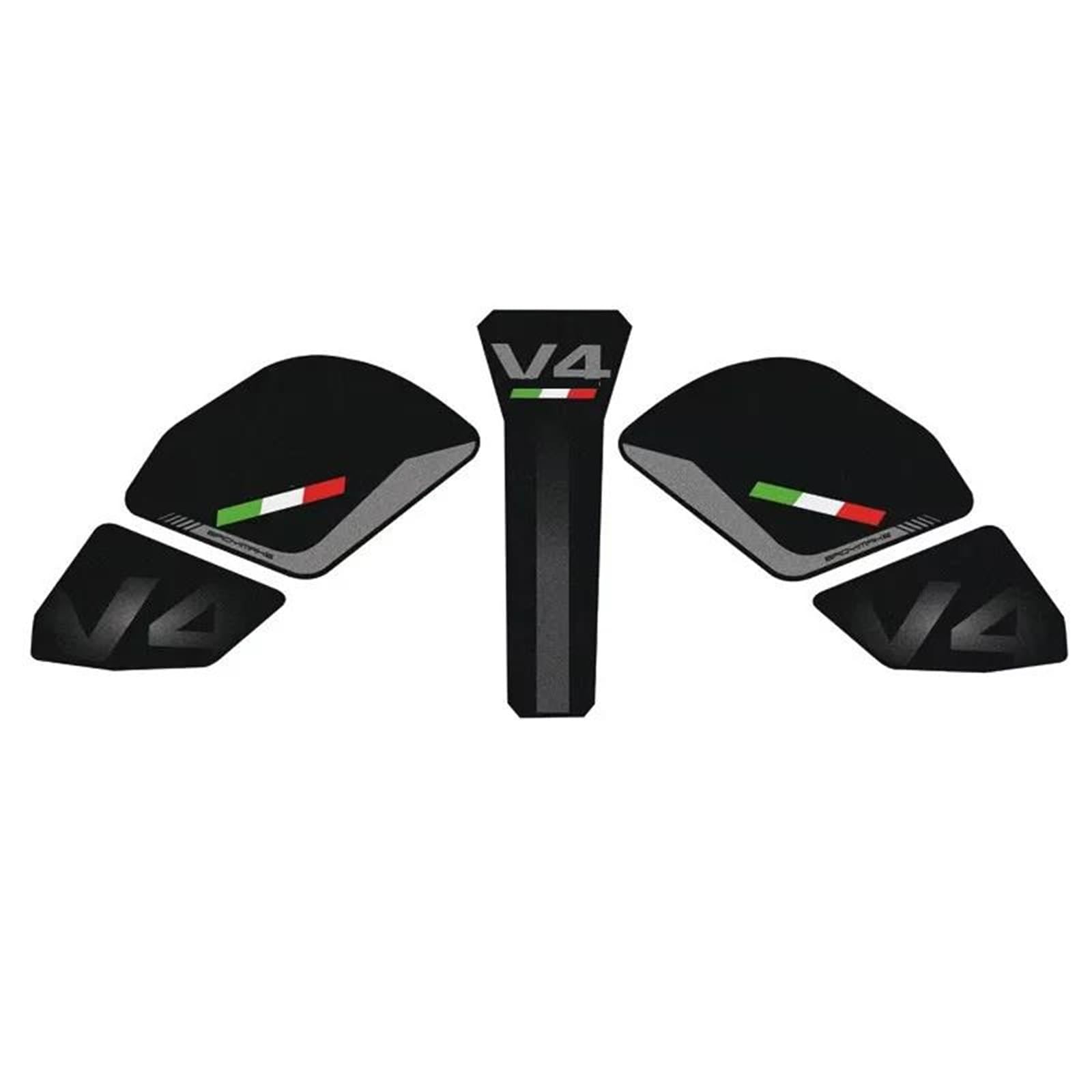 Motorcycle Body Fairing Sticker Tank Pads Gas Traction for V4 for Panigale V4S for Streetfighter S 2022 Streetfighter(Color2)