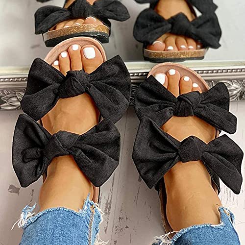 beiousalie Home Slippers Women Breathable Anti-Slip Flip Flop Slippers Women Retro Large Size Sandals Dress Beach Shoes2