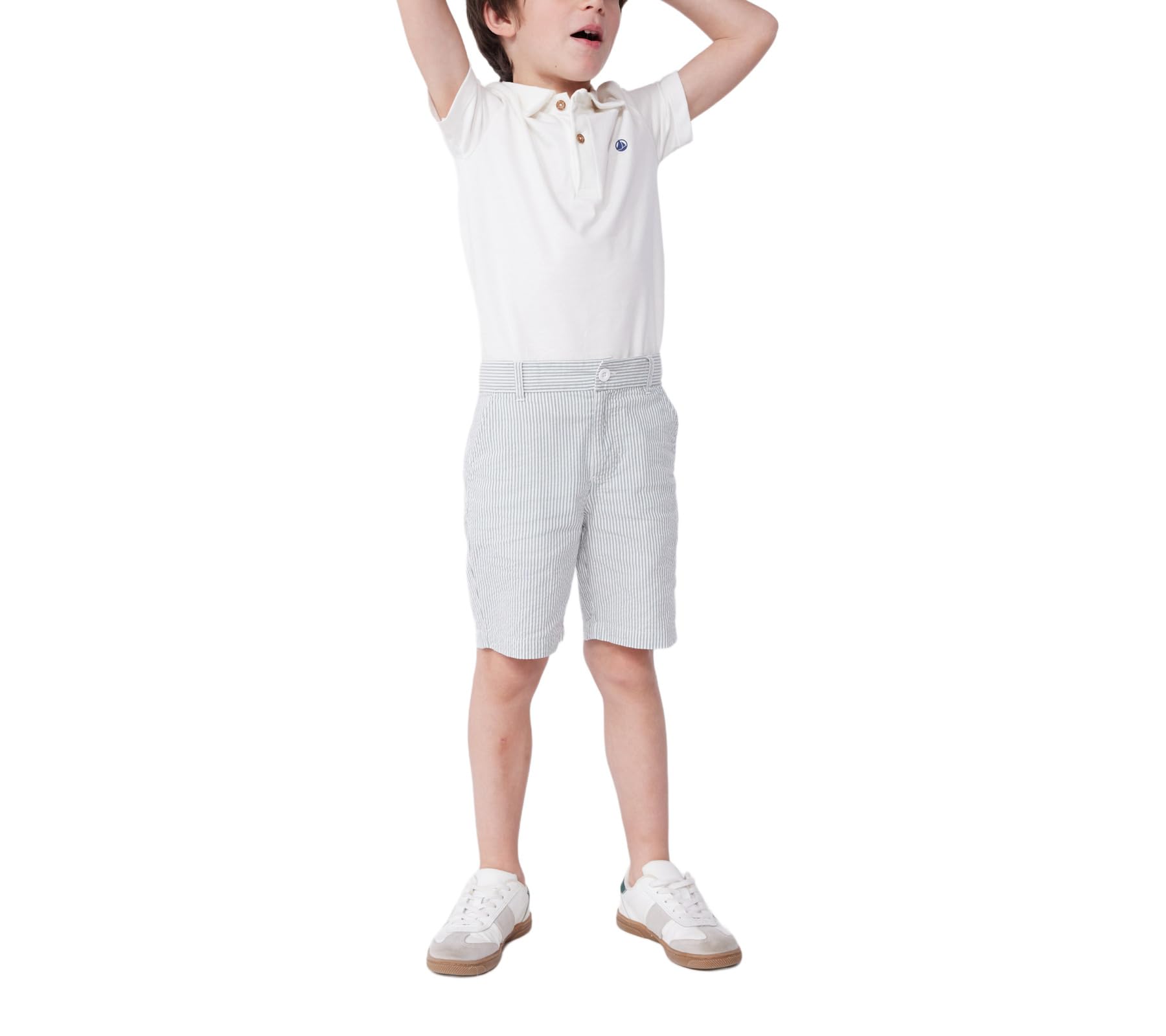 Petit Bateau Polo Manches Courtes Garçon
