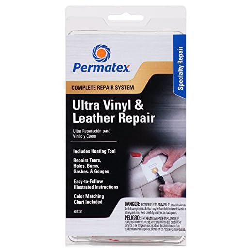 Professional Vinyl and Leather Repair Kit