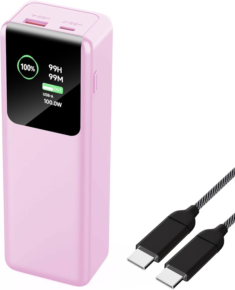 ✨高性能✨　 27000mAh PD100W急速充電 最高5A出力対応 Amazon | AHEHO 27000mAh モバイルバッテリー PD100W急速充電 5A