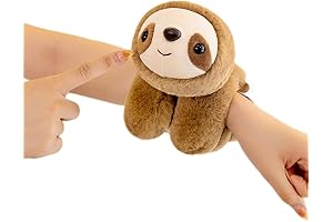 fesmaro Sloth Hug Animal Slap Bracelet for Party Favors