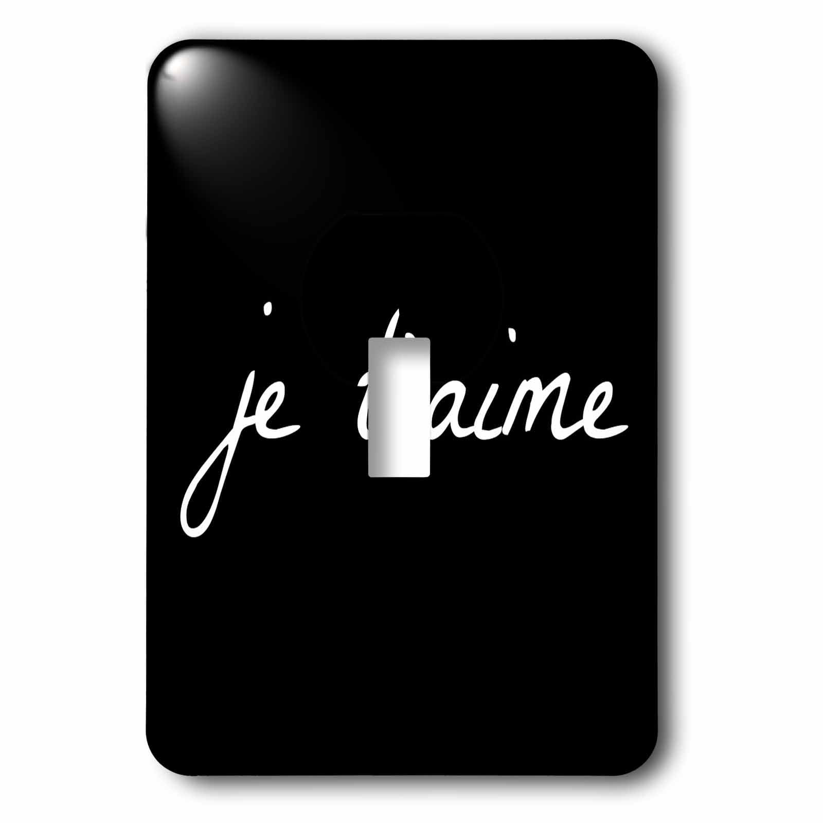 Interrupteur Je t'aime pour décoration de chambre romantique lsp_201926_1