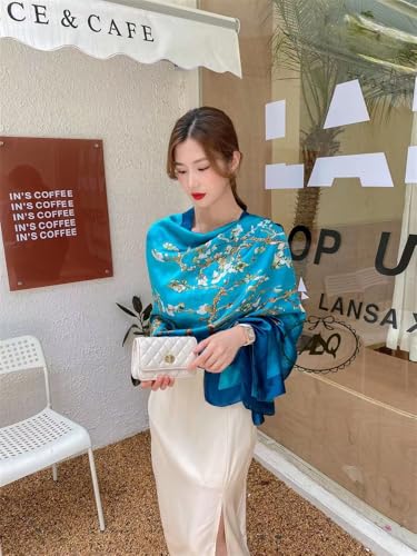 Shawl Wraps for Women Chiffon Silk Evening Dress Ladies Veil Rave Scarves Sun Protection Head Scarf Satin Hijab2