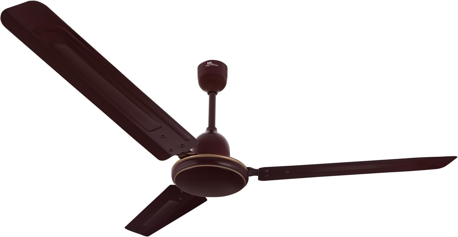 RR Signature Morpheus1200MM Star-rated BEE Certified Energy Efficient 52-Watt High Speed Ceiling Fan (Brown)