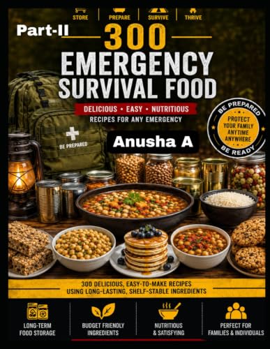 300 Emergency Survival Food: Part-2, The Ultimate Survival Cookbook with Shelf-Stable Recipes, Food Storage Tips, and Emergency Meal Planning for Every Crisis image 2