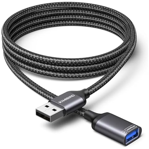 KiwiBird 2M USB Extension Cable for Devices Cover