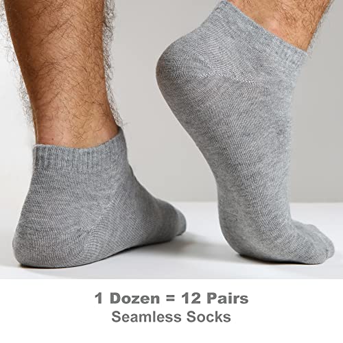 12 Pairs Seamless Socks Ankle Low-Cut for Men, Women With Mesh Laundry Bag4