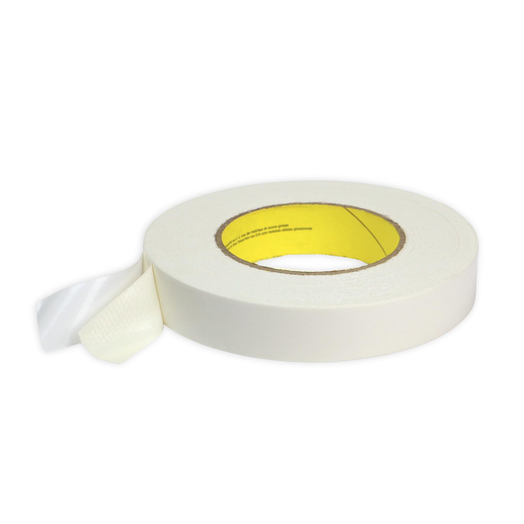3M Ruban en tissu double face (97056), 1 in. x 36 yds. (blanc)
