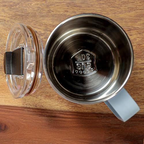 Image of Udyan Tea 500ml Stainless Steel Insulated Mug with Double-Walled Design | Spill-Proof Flip-Top Lid & Comfortable Handle| Ideal Gift for All Occasions
