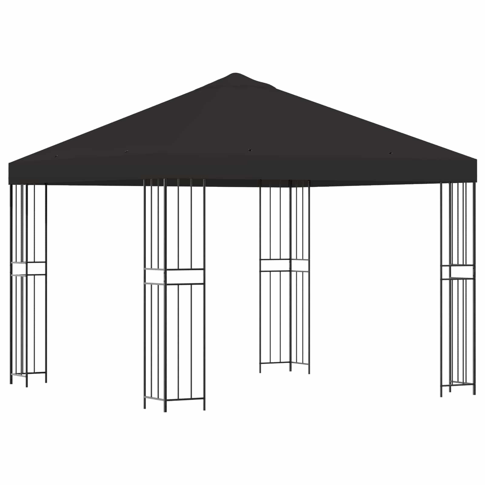 Pawilon 3 x 3 m antracyt poliester stal