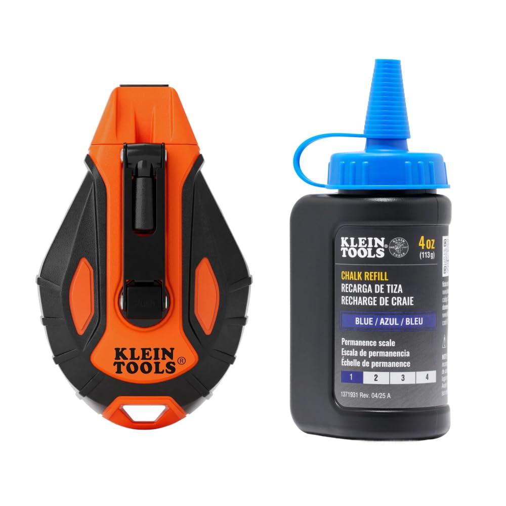 klein gear TOOLS CHLK100S Chalk Reel, 100-Foot, 6:1 Ratio, Quick-Release Spool Clutch, Chalk Level Window, Twist-Lock Top, Nested Hook Design, 4-Oz Blue Refill Included Manufacturer/Brand_Carhartt fahrrad mit kindersitz vorne CYCLING VEST XTB06 (SIZE):S