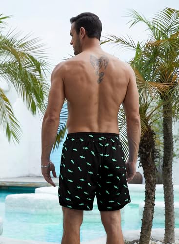 XiaoMoSha Mens Swim Trunks with Compression Liner 7" Quick Dry Board Shorts Bathing Suit with Pockets Swimwear Swimsuit S-2XL3