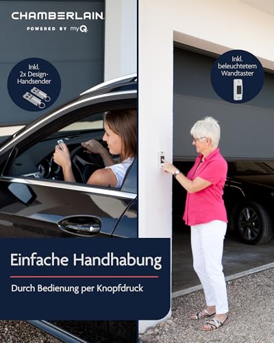Chamberlain Comfort ML700EV Garagentorantrieb - Kraftvoll, Leise & Smart - Smart-Home-Fähiger...