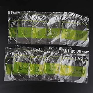 Lot de 10 cordes de B pour guitare acoustique, tension légère, offre un son acoustique lumineux et bien équilibré… - Les Beatles, Paul McCartney, John Lennon, RIngo Starr, George Harrison Lot de 10 cordes de B pour guitare acoustique, tension légère, offre un son acoustique lumineux et bien équilibré… – Image 4