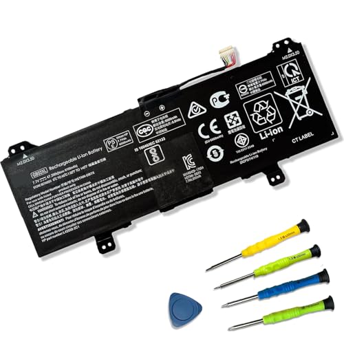 Image of GB02XL L42583-005 l42583-002 47.3Wh Laptop Battery Replacement for HP Chromebook 14-DB0051CL X360 11 G2 EE EE 11A G6 G8 EE Series Notebook