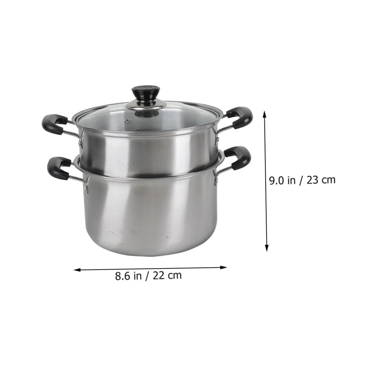 Olla de Vapor Reutilizable de Acero Inoxidable para Sopa y Estofado