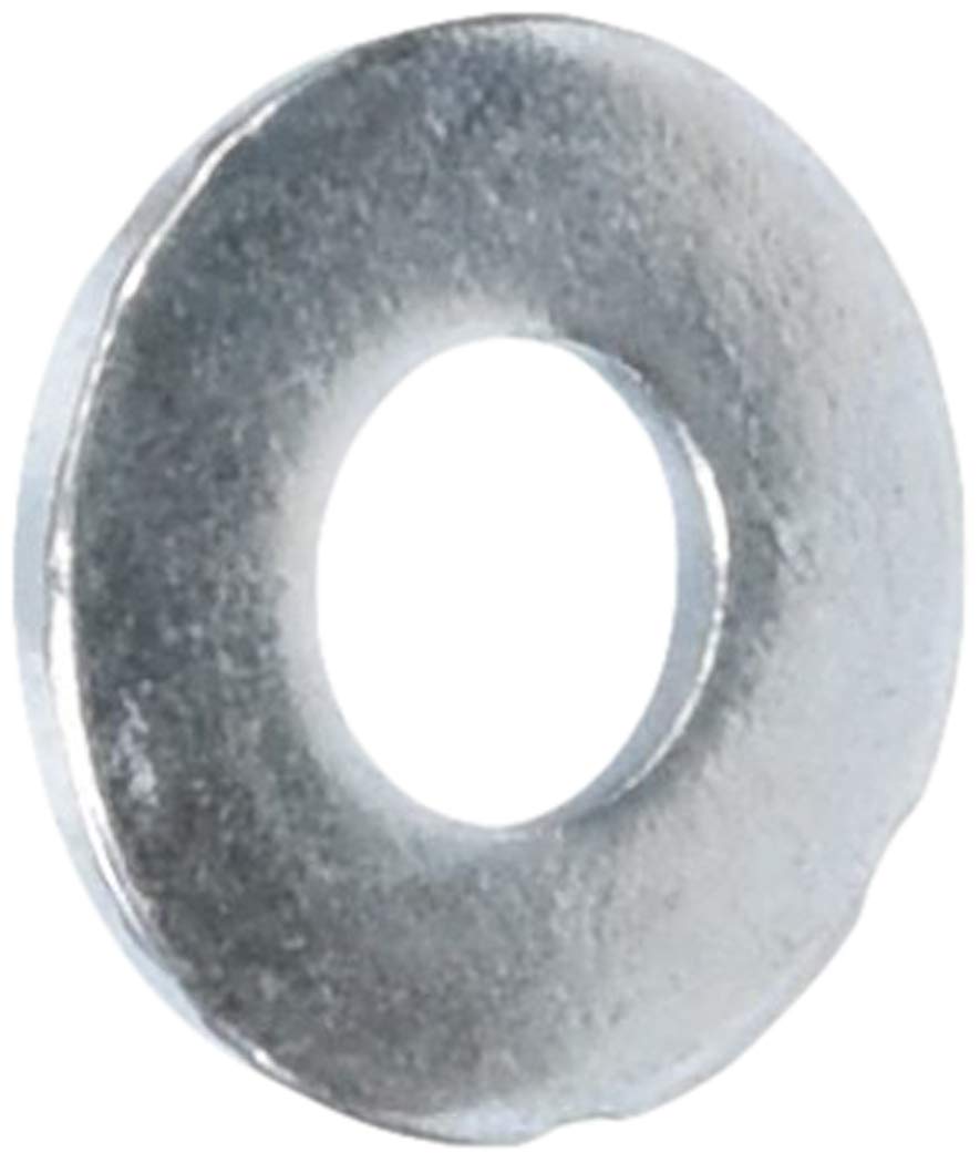 International P43002 Flat Zinc-Plated USS Washer for 1/4 Screw Size, Steel, 0.312 ID, 0.75 OD (Pack of 100)
