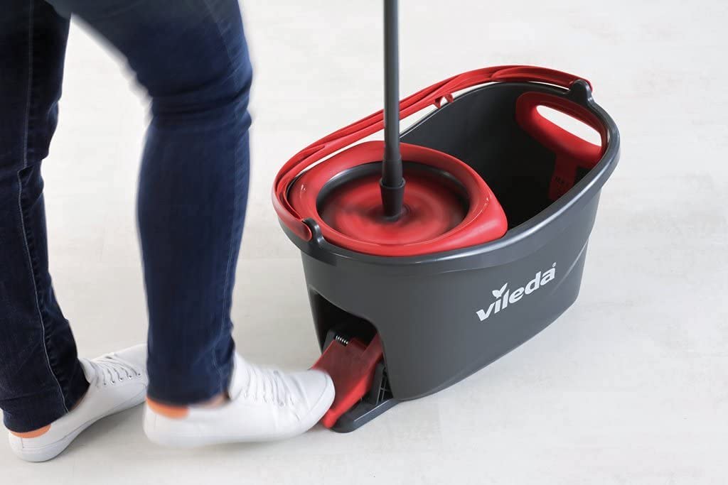 Vileda Turbo - Juego de fregona + Recambio de Microfibras y poliamida