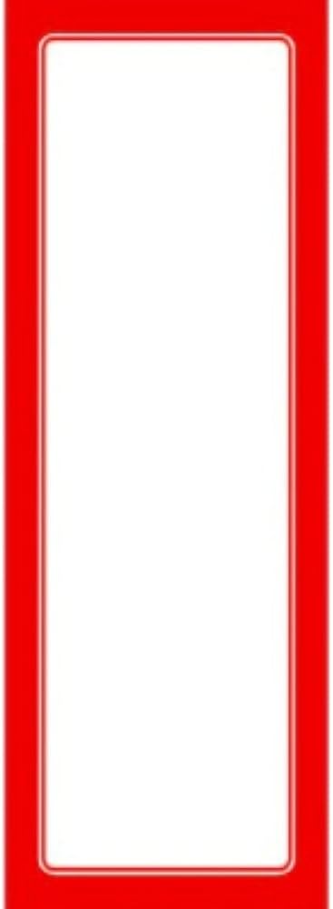 Amazon.co.jp: ササガワ(Sasagawa) タカ印 赤枠ポスター 1号大 12-2011