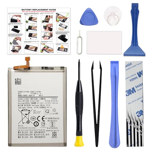 GREEN FUSION for Galaxy A12 & A21s Battery Replacement EB-BA217ABY for Galaxy A12 & A21s, with Installation Instruction & Repair Toolkit