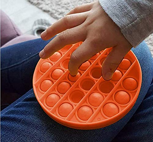 Image of LIVYU LIFE Push pop Bubble Fidget Toy, Stress Relief and Anti-Anxiety Tools Sensory Toy for Autism ADHD to Relieve Stress for Kids and Adults (Square-Green-)