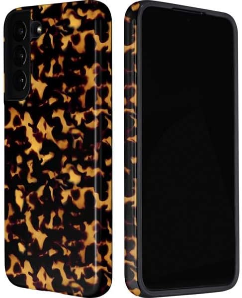 Skinit Pro Phone Case Compatible with Galaxy S22 - Tortoise Shell Design